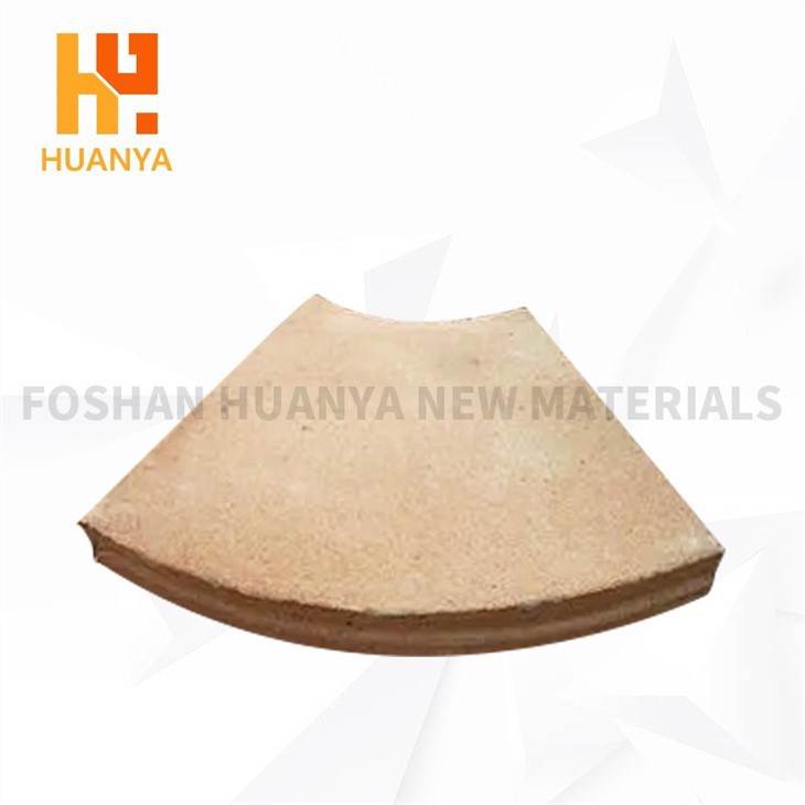 Curved Alumina Clay Refractory Brick